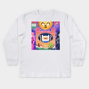 Adventure Time Kids Long Sleeve T-Shirt